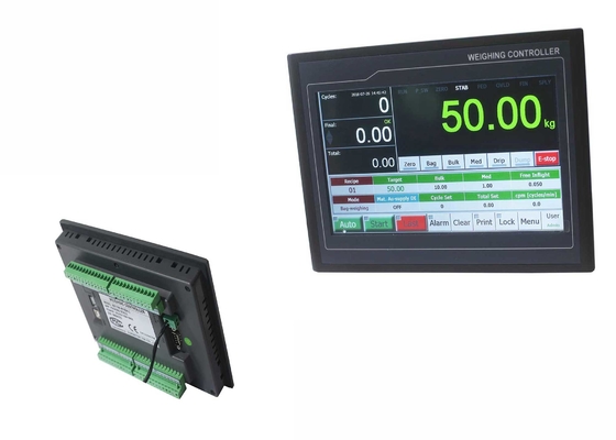 Auto indicador de seguimento zero da escala de peso, relação do I/O do controlador de tela táctil para a única escala de embalagem