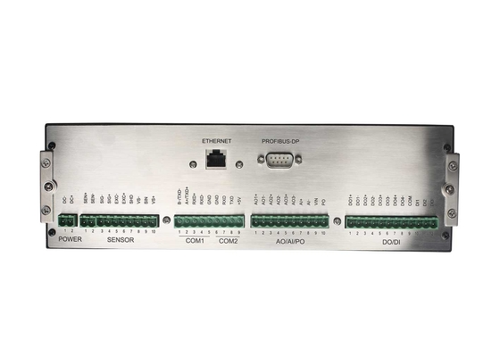 O aço de DC24V pesa o painel do controlador do alimentador montado com o teclado numérico de 18 Digitas