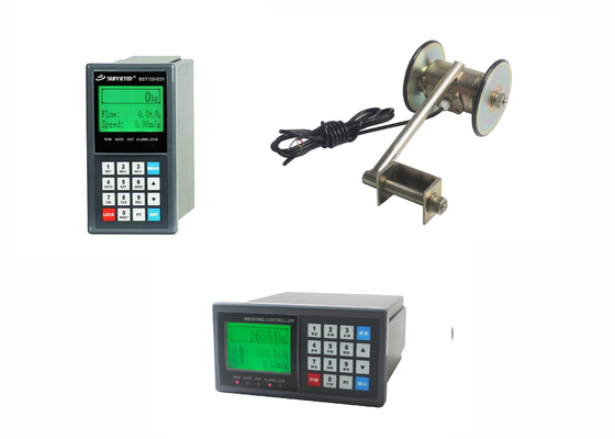 O alimentador de correia eletrônico de AC220V LCD pesa o indicador, pesador da correia transportadora escala o controlador de alimentação do fluxo
