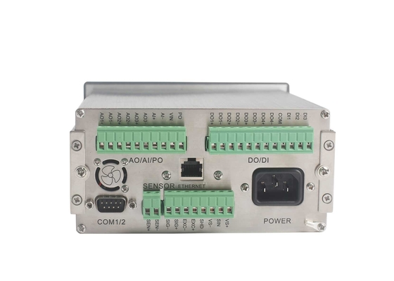 Controlador da alimentação do diodo emissor de luz e do RS232 RS485 AO4-20Ma do LCD para a perda da correia no peso Weighfeeder