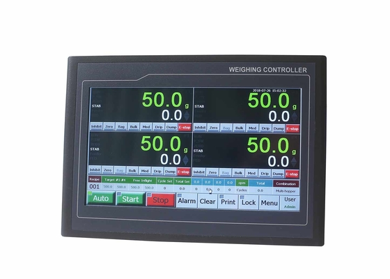 4 escala TFT - controlador do indicador do peso de Digitas do toque com calibração da perda