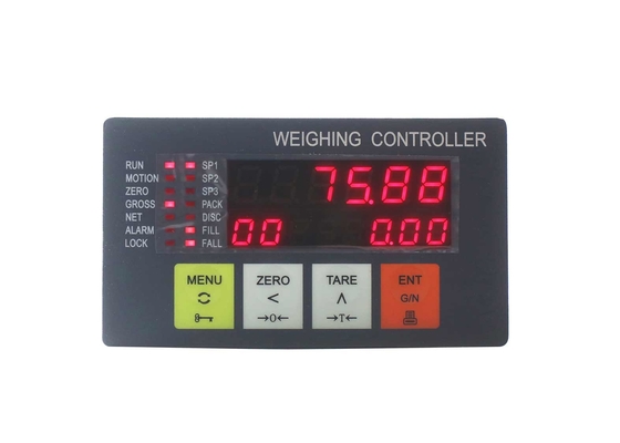 4- Controlador de peso material, uma comunicação do controlador RS458/RS232 da pilha de carga