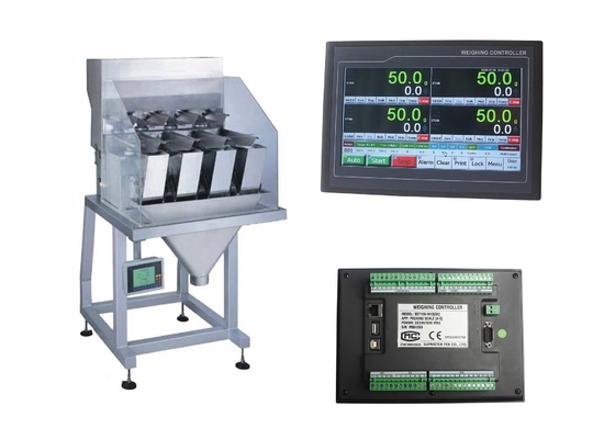 Quatro escalas que empacotam o controlador da escala do peso, indicador do peso para sistemas de peso industriais