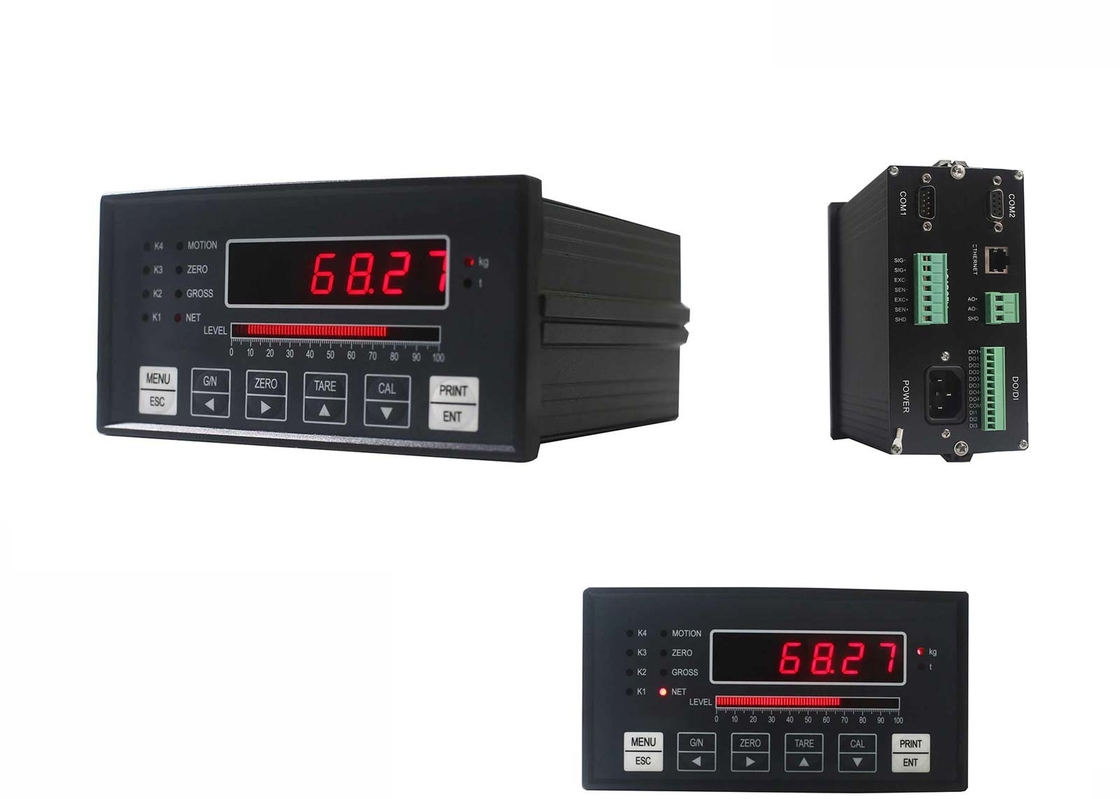 Pilha de carga de peso eletrônica nivelada material do controlador 8 do indicador ajustável